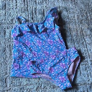Vineyard Vines Kids Bikini - Blue and Pink Starfish